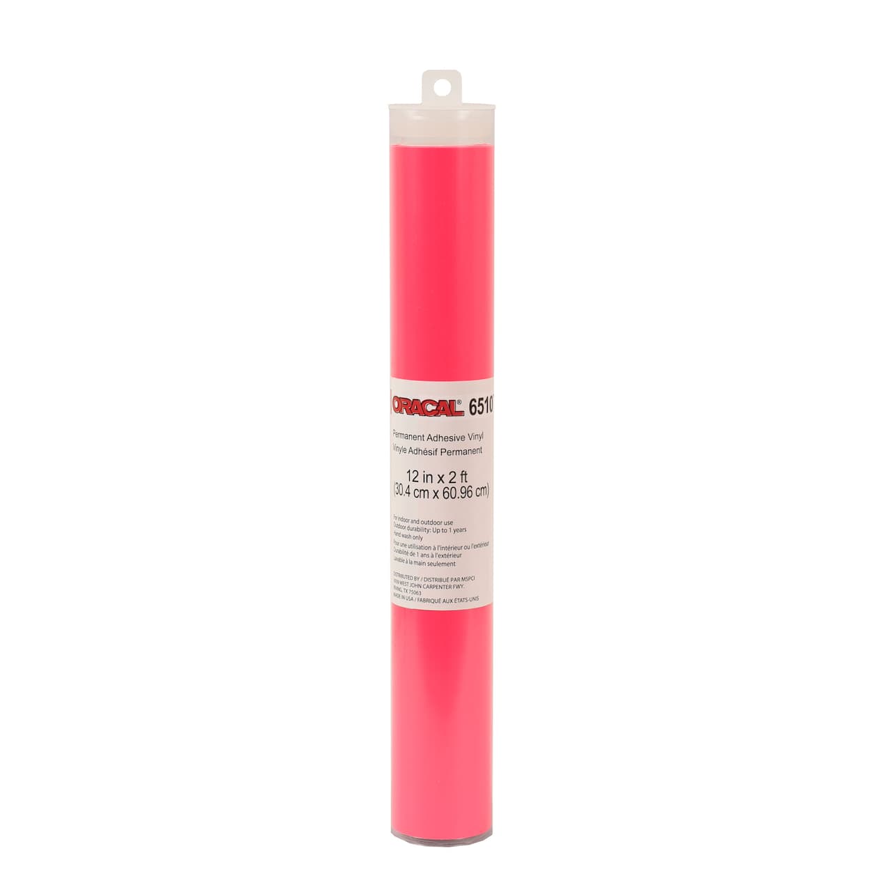 6 Pack: ORACAL® 651 Fluorescent Permanent Adhesive Vinyl